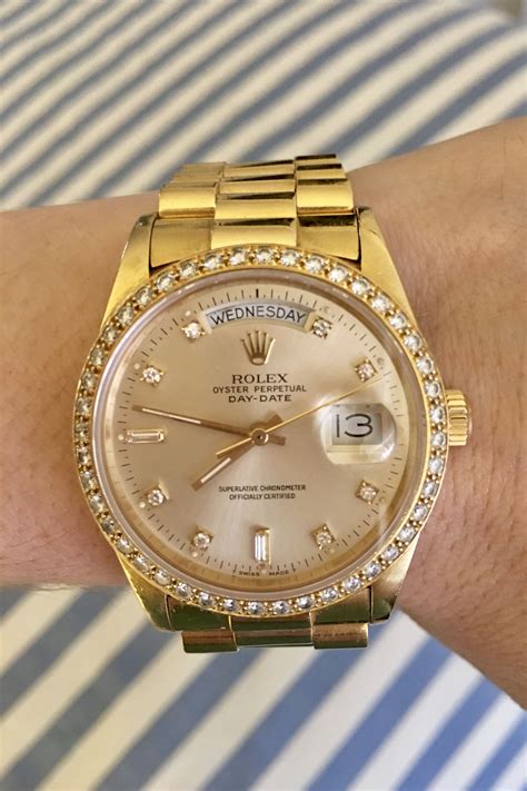 rolex day date diamanti prezzo|rolex oyster perpetual day date.